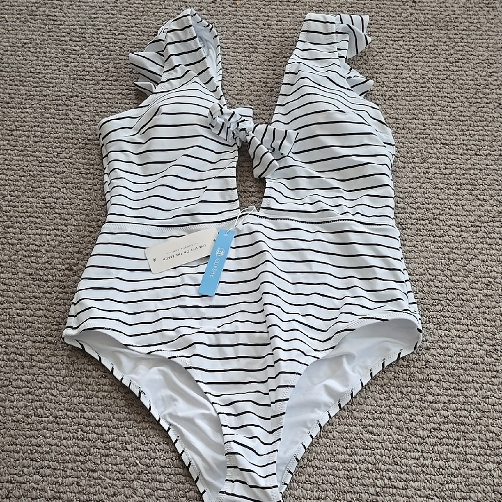 Striped Kids Swimwear